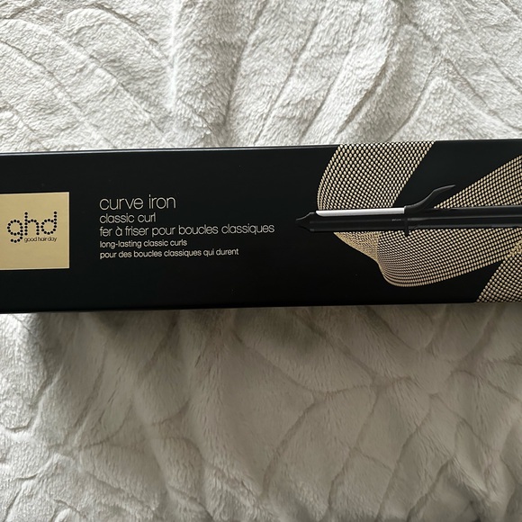 GHD Curve Classic Curl Curling Iron 1" - Black NEW with Box - Picture 2 of 3